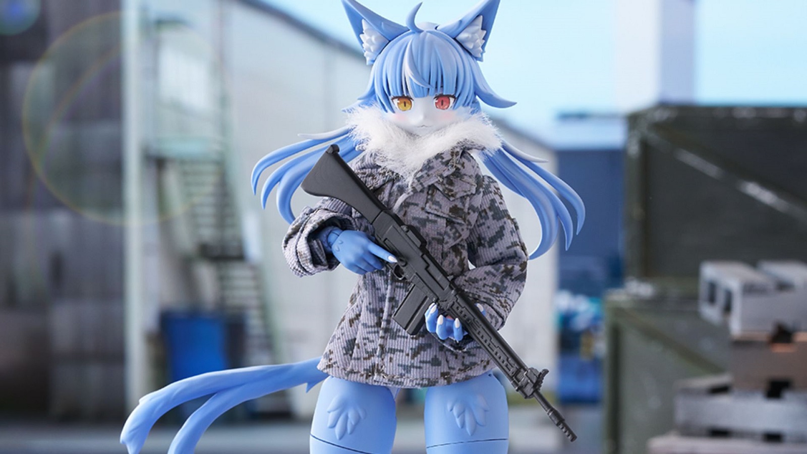 Japan's official military mascot is a furry cat boy — and now he's getting an anime figure